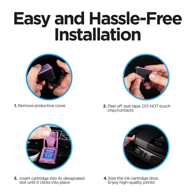 LD Products Remanufactured Replacement Compatible with HP 45 51645A Ink (Black) for PhotoSmart 1000 1100 1100xi 1115 1115cvr 1215 1215vm 1218 1315 1315vm P1000 P1000xi P1100 P1100xi P2100 - Image 4